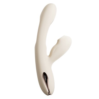 SVAKOM Uneco Teasing APP G-spot Rabbit Vibrator - White