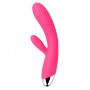 SVAKOM Angel Heating Rabbit Vibrator - Plum Red