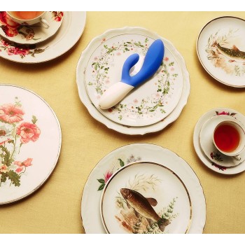 Lelo Ina Wave 2 Rabbit Vibrator - Blue