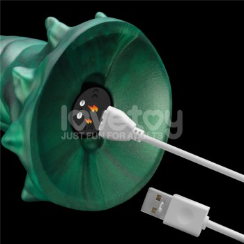 Lovetoy Savage Charm Vibro Dildo - Blue